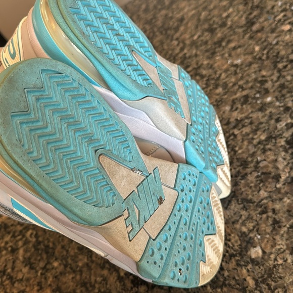 Nike Air Force max CB2 Hyperfuse Barkley 34 Athletic Sneakers EUC 10.5 - Picture 10 of 13